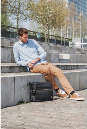 Image du produit Exacompta Sac messenger ordinateur Exactive (14) - Noir (14", Universel)