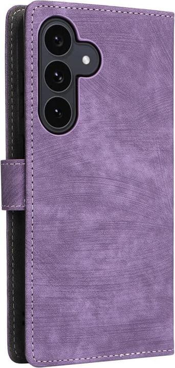 Actual product image Cover-Discount Galaxy S25 FE - Ledertasche mit RFID Blocker (Samsung Galaxy S25 FE)