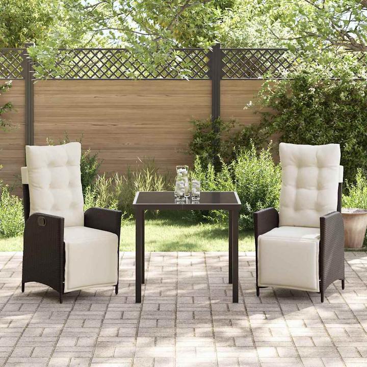 Produktbild vidaXL Garten Essgruppe (80 x 80 x 73 cm)
