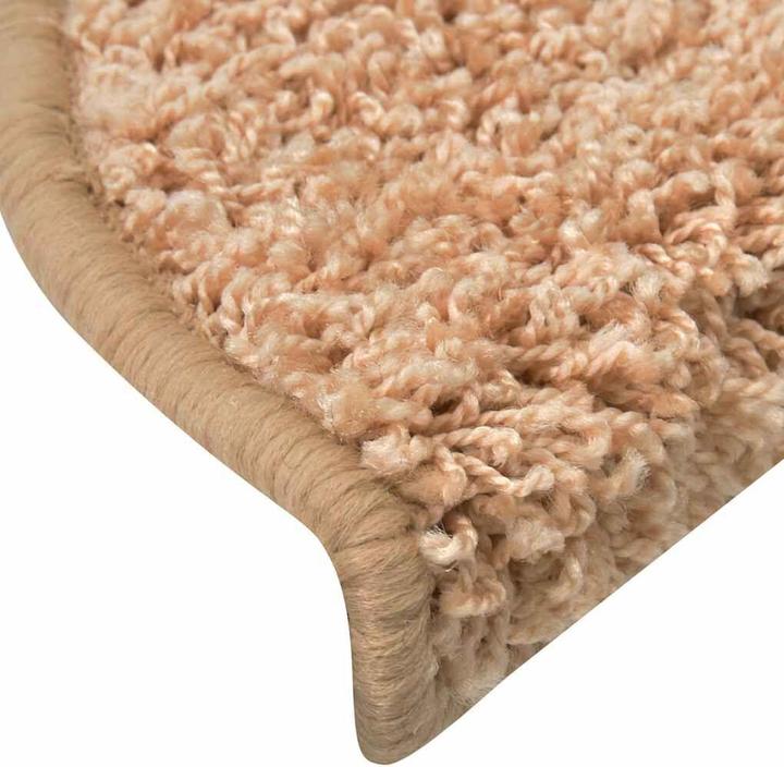 Actual product image vidaXL Step mats 30 pcs. Golden 56x17x3 cm (56 x 17 x 3 cm)