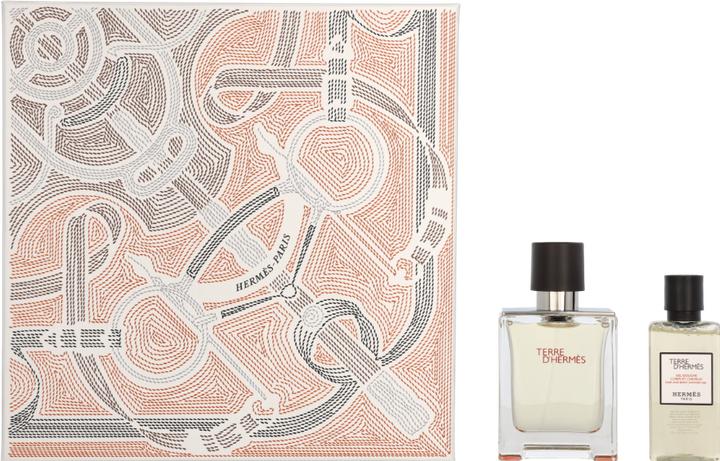 Actual product image Hermès Terre d' Gift Set Terre d' EdT 50 ml + Shower Gel 40 ml / 1 pc. (Perfume set)