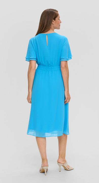 Produktbild S.Oliver Kleid Chiffon-Kleid mit elastischem Bund (42)