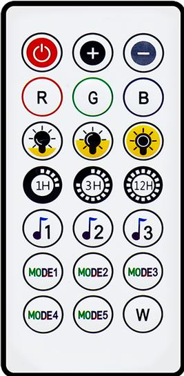 Immagine prodotto LogiLink Catena luminosa RGB intelligente Wi-Fi con telecomando, compatibile con Tuya, 5 m (5 m)