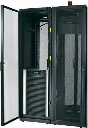 Produktbild APC Symmetra LX 16kVA N+1Rackmount Frame 220/230/240V or 380/400/415V (16000 VA, 11200 W, Online-Doppelwandler USV)