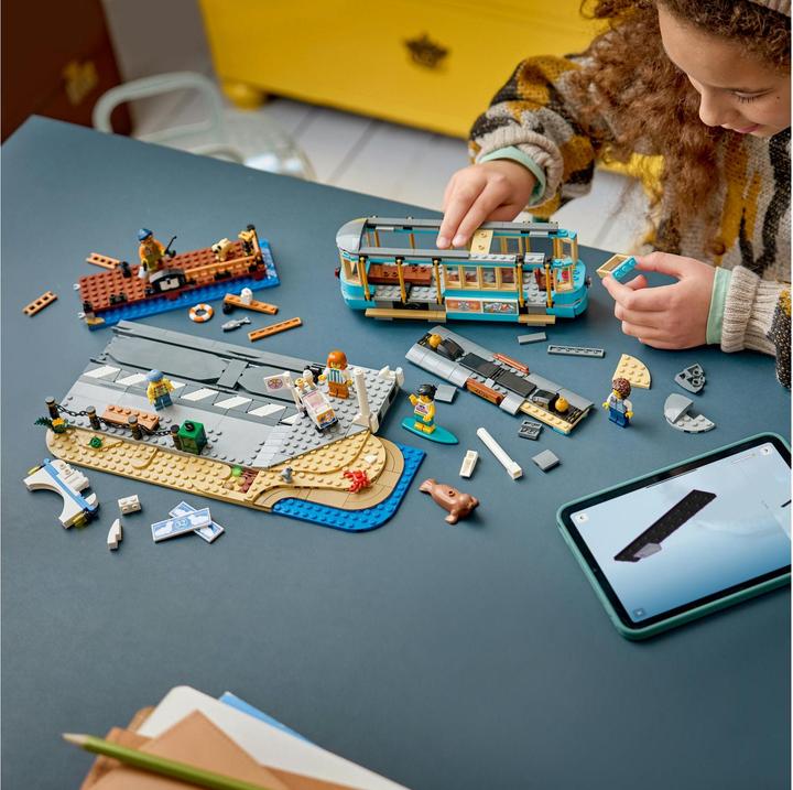 Produktbild LEGO Strassenbahn am Meer (LEGO City)