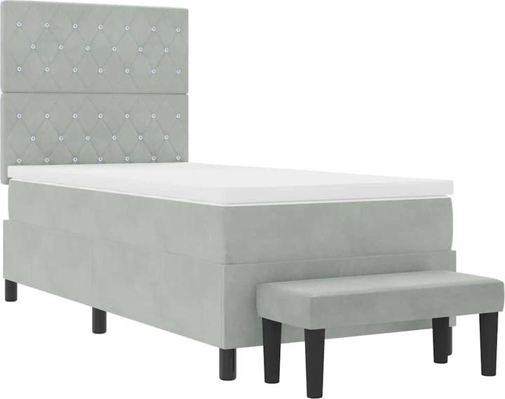 Actual product image VidaXL Box spring bed (100 x 200 cm)