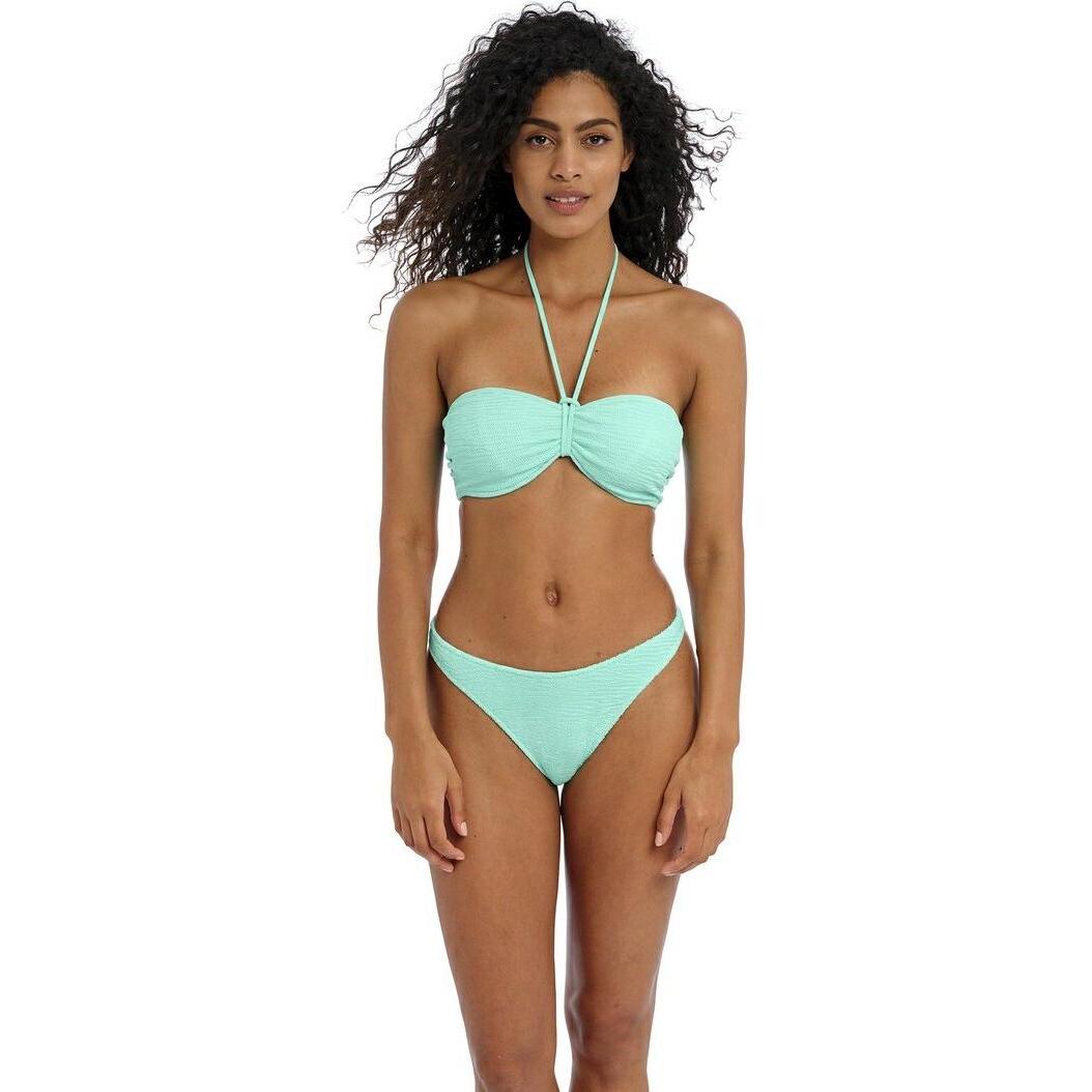 Freya, BH, bandeau-bh mit bügel ibiza waves, Blau, (90 I, Einzelpack)