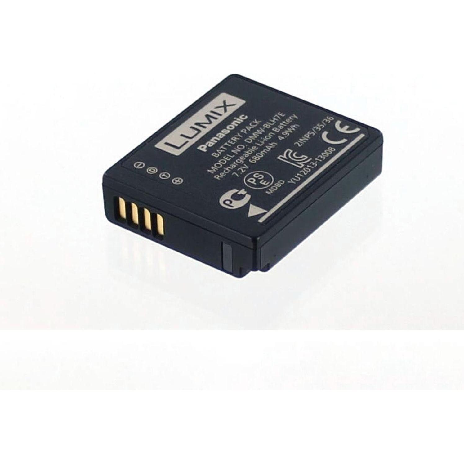 Panasonic Original Akku für DMW-BLH7E (Akku), Kamera Stromversorgung, Schwarz