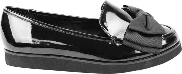 Actual product image Where's That From Womens/Ladies Alpha Bow Slip-on Loafers (36)