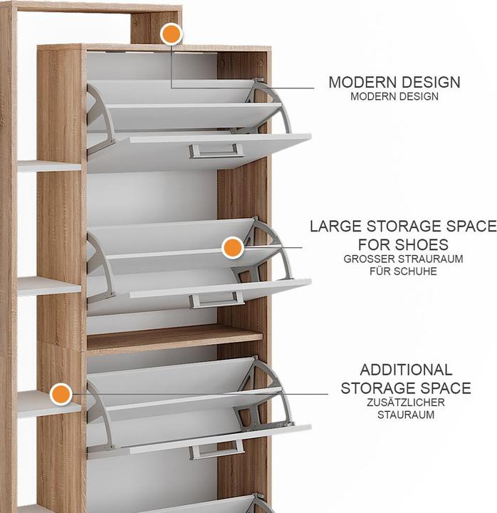 Produktbild Vicco Orlando (80 x 24.20 x 166.10 cm)