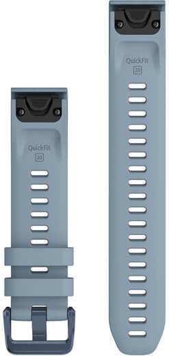 Actual product image Garmin QuickFit 20 Silicone Band, Black (20 mm, Silicone)