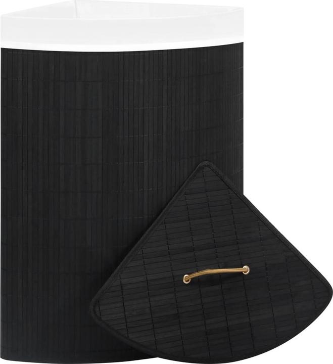 Actual product image vidaXL Eck-Wäschekorb (60 l)