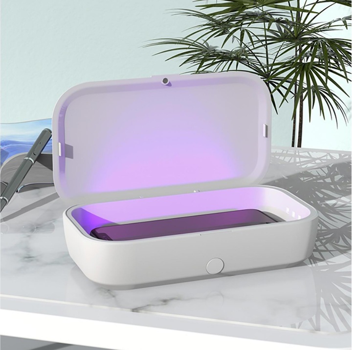 Actual product image 4smarts MyGuard Universal Sterilizer with Wireless Charger