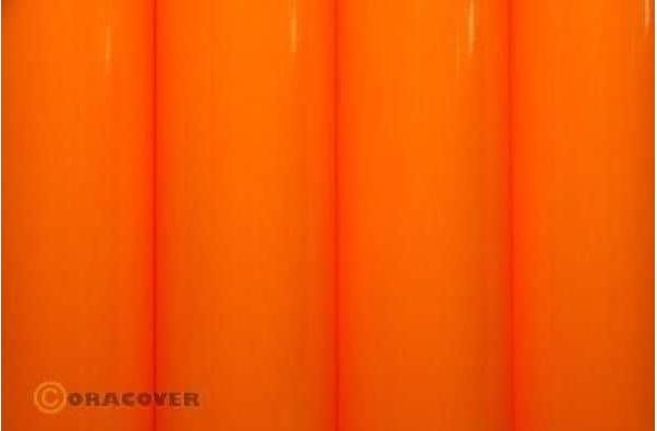 Actual product image Oracover Orastick adhesive foil, signal orange