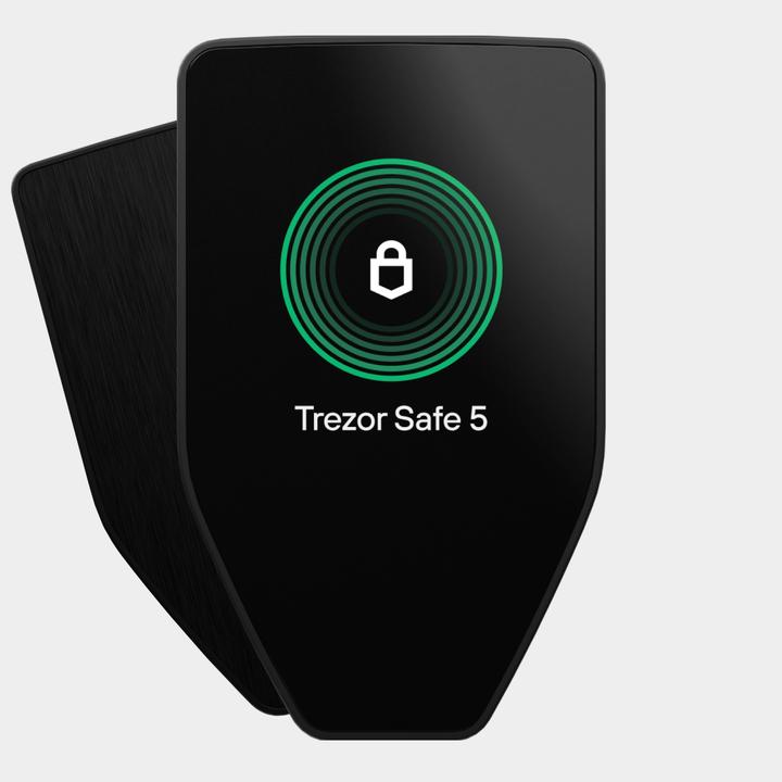 Productafbeelding Trezor Safe 5 - Zwart grafiet (Bitcoin, Ethereum Klassiek, Cardano, Dogecoin, Litecoin, Bitcoin Cash, Stellaire, Meer)