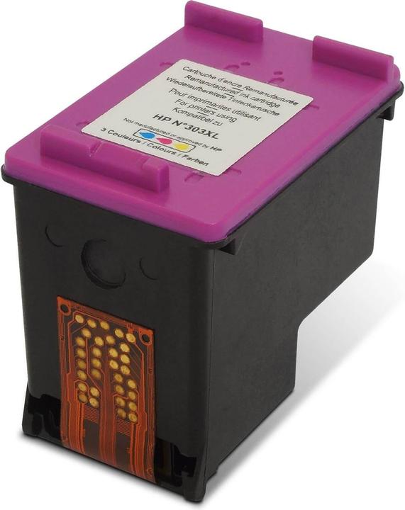 Actual product image Generic Ink Ink HP T6N03AE No. 303 XL Color Cyan/Magenta/Yellow (M, C, Y)