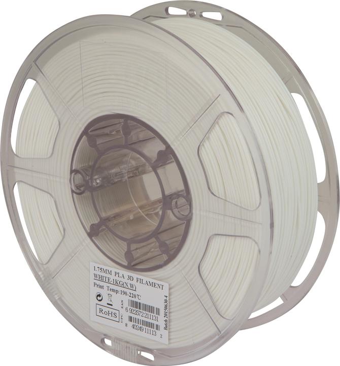 Productafbeelding eSUN PLA+ Filament 1,75mm Wit 1Kg (PLA+, 1.75 mm, 1000 g, Wit)