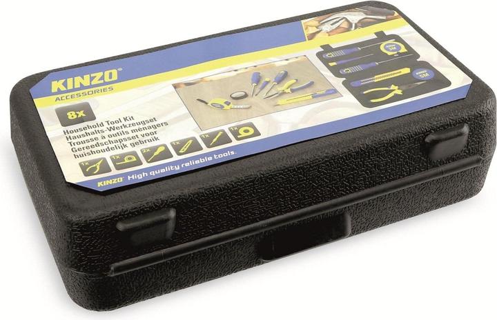 Actual product image Kinzo Tools set 8pcs ST (8 pieces)