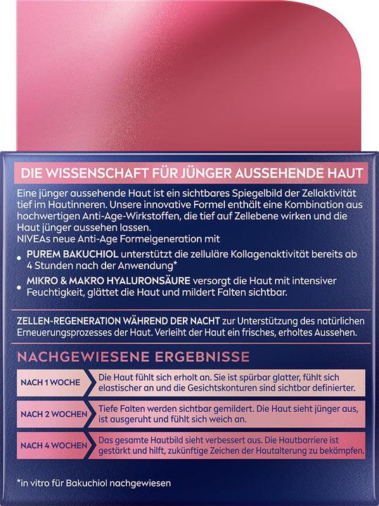 Immagine prodotto NIVEA Cellular Expert Lift Anti-Age Nachtpflege (50 ml, Crema notte)