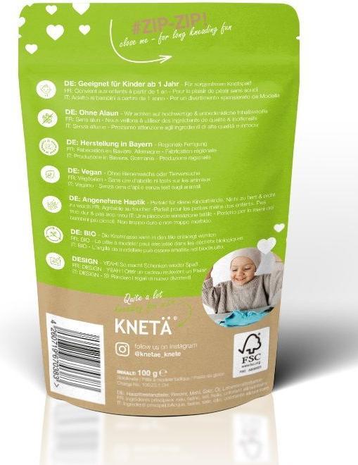 Produktbild Knetä Bag Grün 100g
