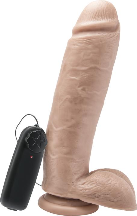 Actual product image ToyJoy Dildo 10 Inch w.Balls Vibrator