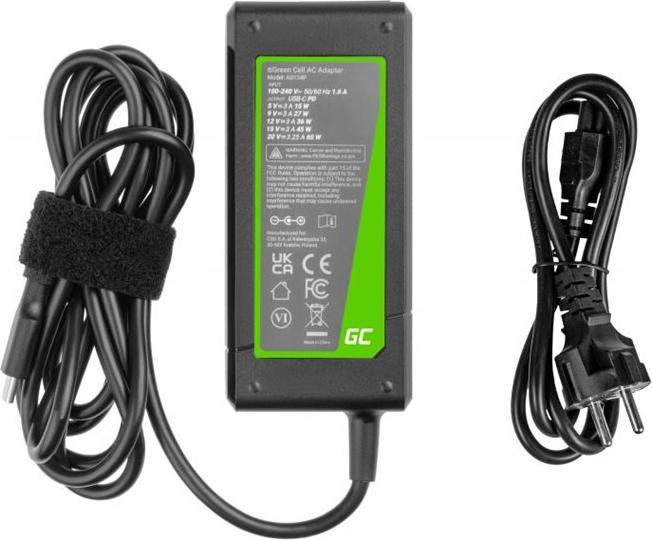 Produktbild GreenCell PRO Laptop Charger for Lenovo Yoga 4 Pro - 20V - 3.25A - 65W (65 W)