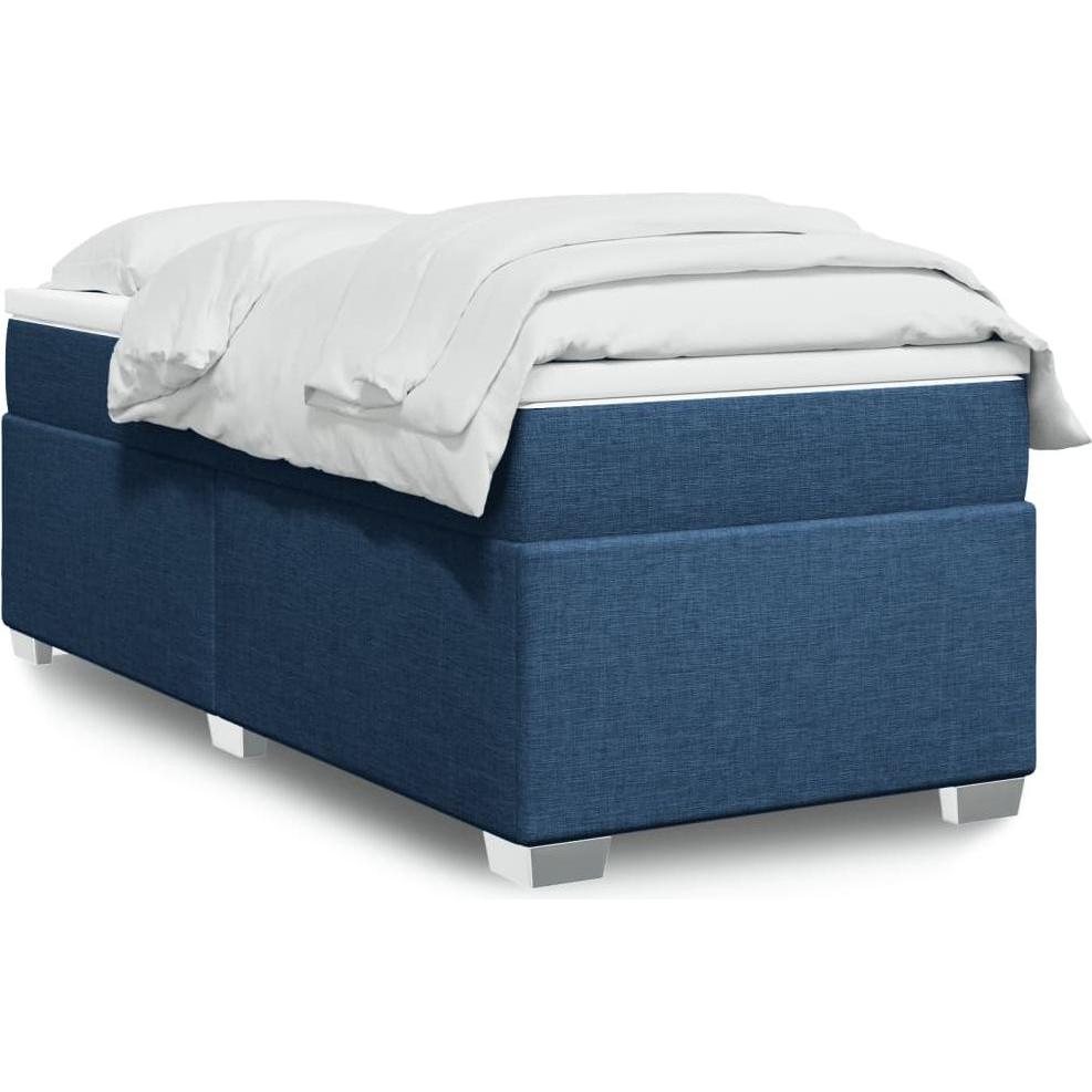 VidaXL, Bett, Bo x springbett mit Matratze 120 x 200 cm Stoff (120 x 200 cm)
