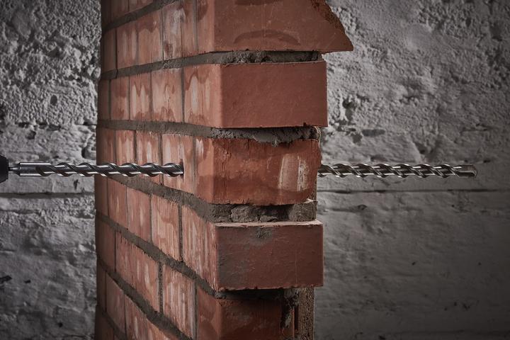 Actual product image wolfcraft 1 hammer percussion drill standard ø16x450mm (16 mm)