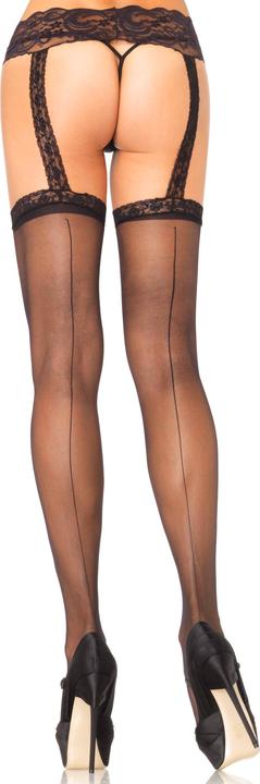 Produktbild Leg Avenue Sheer Backseam Stockings (One Size)