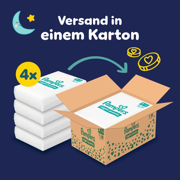 Immagine prodotto Pampers Night Pants (Dimensione 3, Pacco mensile, 160 pz.)