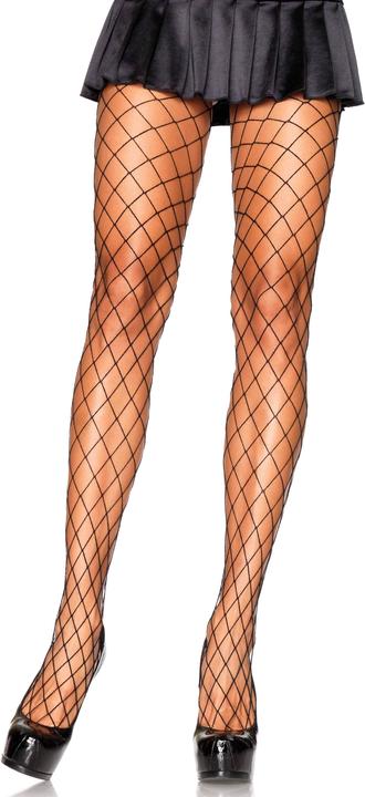 Actual product image Leg Avenue Diamond Fishnet Pantyhose (One size)