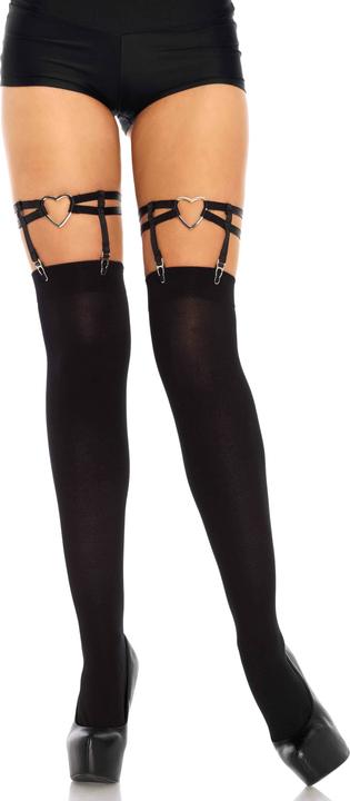 Produktbild Leg Avenue Dual Strap Heart Garters (One Size)