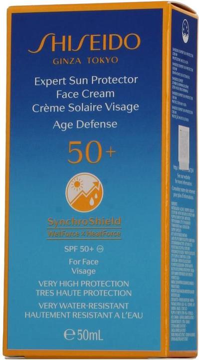 Actual product image Shiseido Expert Sun Protect (SPF 50+, 50 ml)