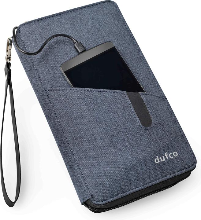 Immagine prodotto Dufco Cartella da viaggio con powerbank (A6, 1 x)