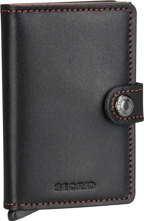 Produktbild Secrid Original Miniwallet -lompakko, musta/ ruskea
