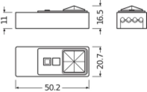 Produktbild Ledvance Lichtsensor DALI LS/PD LI UF G2 (36 m)