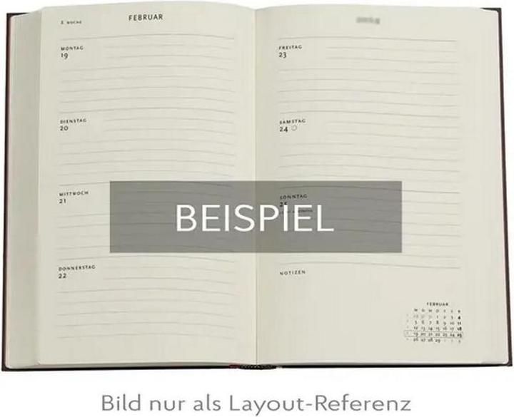 Produktbild Paperblanks Wochenagenda Chrysanthemen Blume, 2026, Mehrfarbig (13.5 x 21 cm, 1 Woche / 2 Seiten)