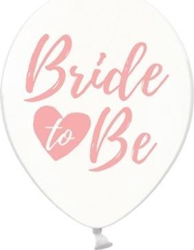 Produktbild Partydeco Luftballons Bride to be Rosa Ø 30 cm, 6 Stück (6 x)