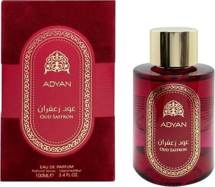 Immagine prodotto Adyan Oud Saffron Unisex Miscela Pregiata di Zafferano e Rosa (Eau de parfum)