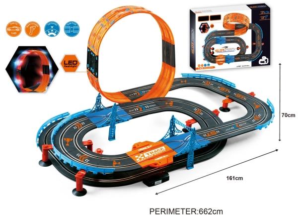 Immagine prodotto Jinjun Toys Factory JJ Slot LED Racerbane 662cm 1:43