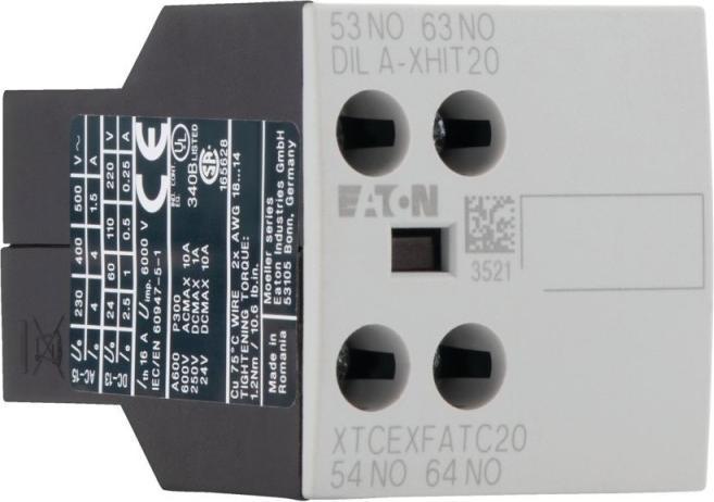 Actual product image Eaton Auxiliary switch module, version: high 101042
