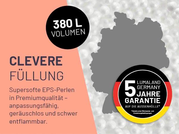 Produktbild Lumaland Sitzsack Lounge 380 L