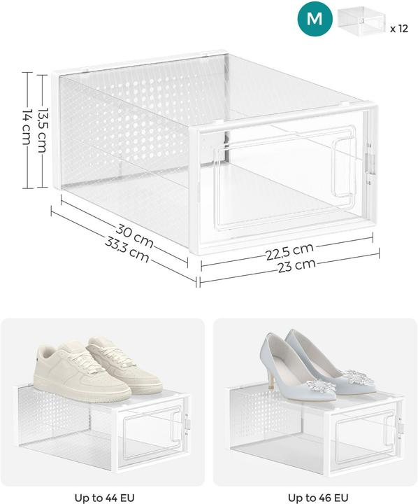 Produktbild Songmics Schuhorganizer (33.5 x 23 x 14 cm)