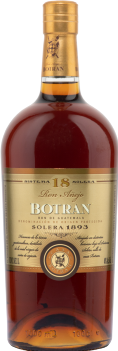 Produktbild Botran Anejo 18 Sistema Solera 1893 Rum (1 x 100 cl)