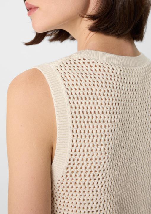 Produktbild Comma Strickpullunder Weiches Top aus Ajour-Strick (40)