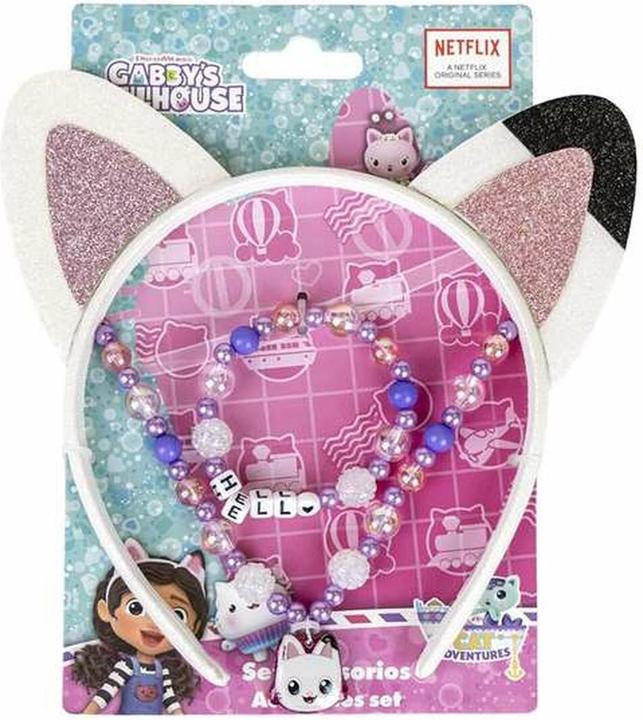 Actual product image Gabby's Dollhouse Haarband & Schmuckset Gabbys Puppenhaus