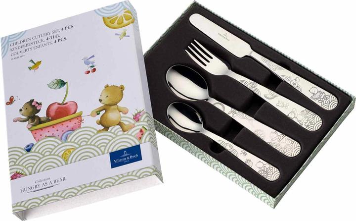 Produktbild Villeroy & Boch Kinderbesteck 4tlg. Hungry as a Bear