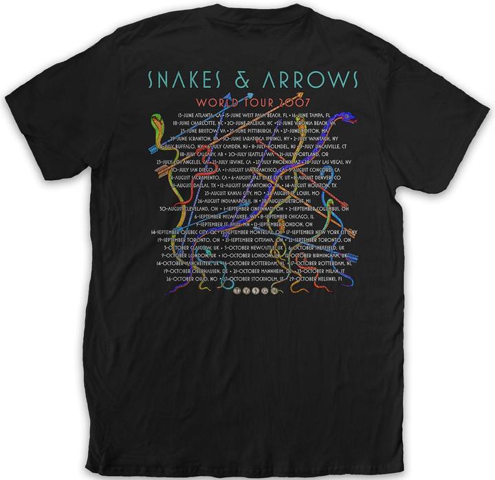Produktbild Rush Snakes & Arrows Tour 2007 TShirt (M)