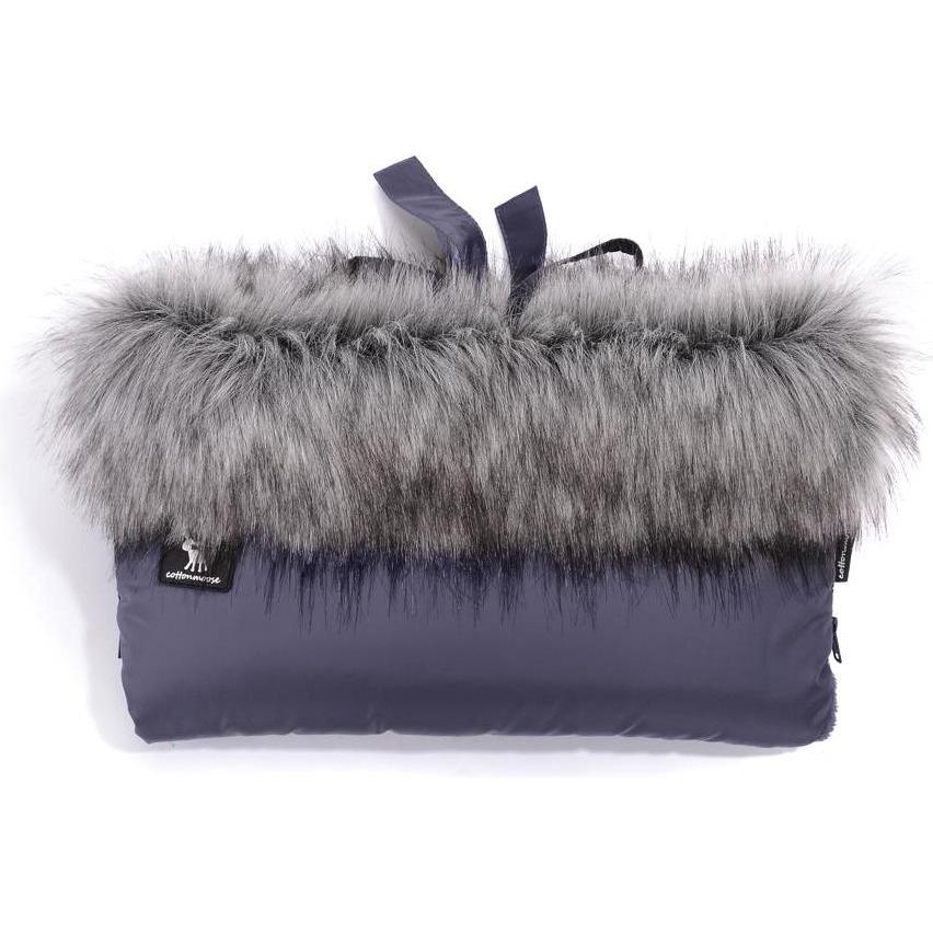 Cottonmoose, Kinderwagen Fusssack, Schiebemuff Graphit