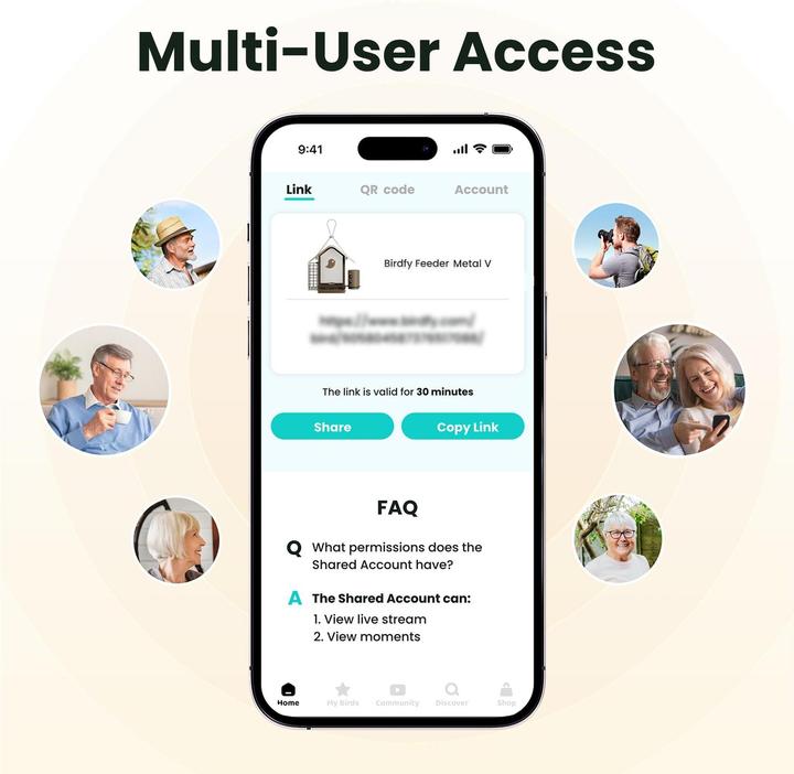 Produktbild Birdfy Futterspender mit Kamera